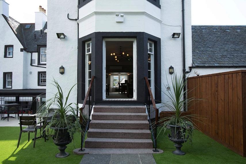 Hotel The Cross Keys Peebles Exterior foto